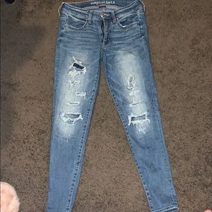 American eagle super stretch jeans